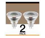 Luce Bella 5W 390Lumen 36° Warm White MR16 LED Globe- 2 Pack