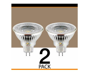 Luce Bella 5W 390Lumen 36° Warm White MR16 LED Globe- 2 Pack