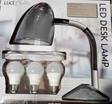 Luce Bella LED Desk Lamp 6W/8W/10W LED E27 A60 Flexible Goose Neck