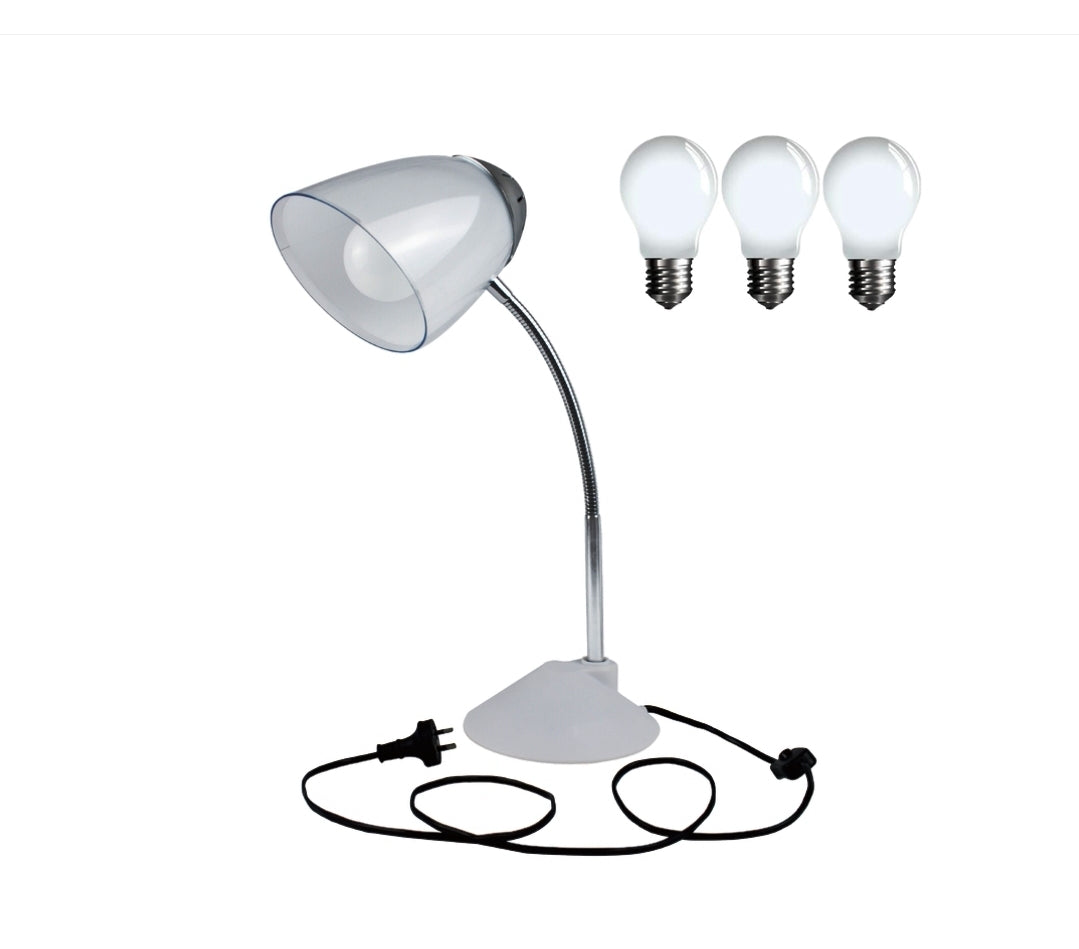 Luce Bella LED Desk Lamp 6W/8W/10W LED E27 A60 Flexible Goose Neck