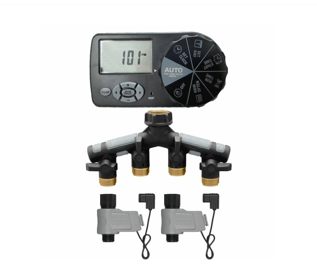Orbit 12mm Yard Auto Water Tap Timer Kit - TheITmart