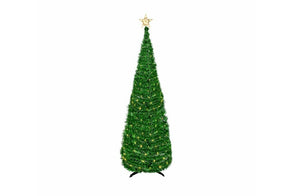 Click 180cm Low Voltage Collapsible Light Up Xmas Tree