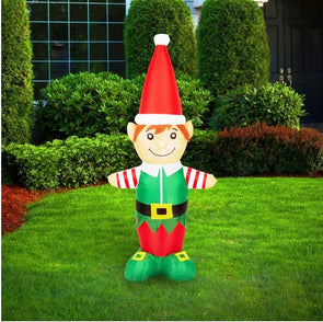 Lytworx 120cm Inflatable Santa's Elf/ Suitable for Indoor or Outdoor