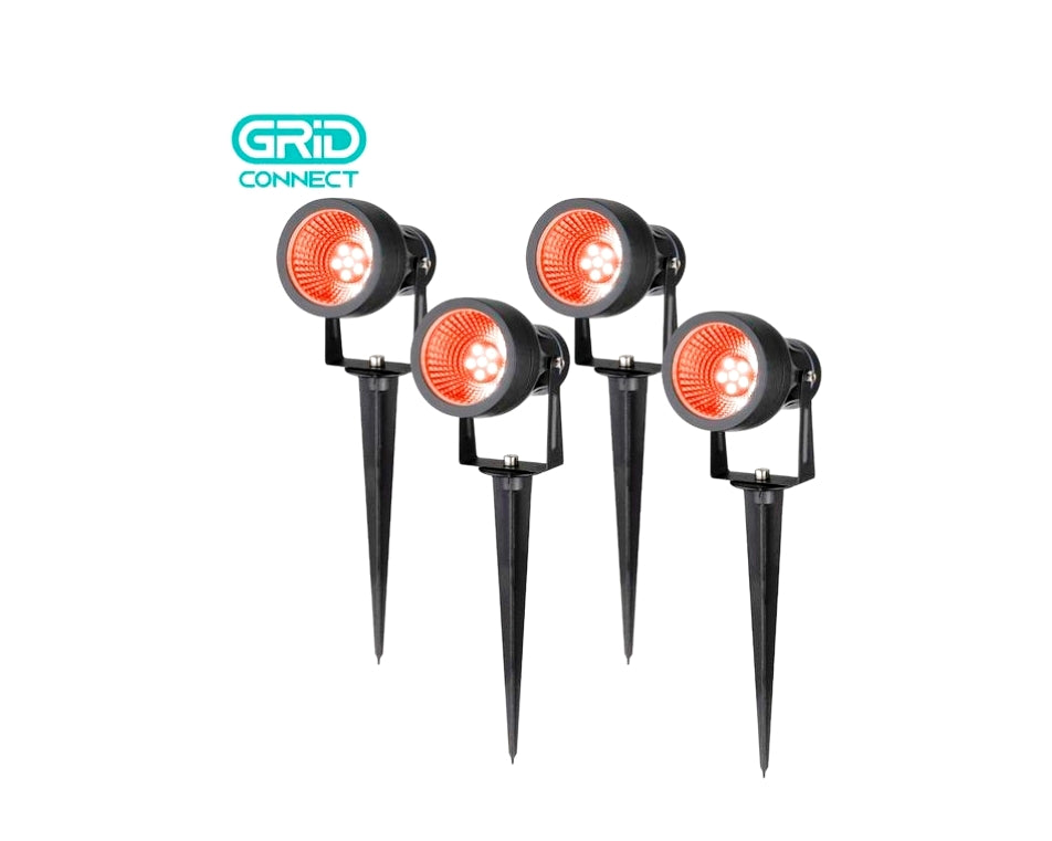 Arlec 4 Smart Low Voltage RGBW LED Spot Lights