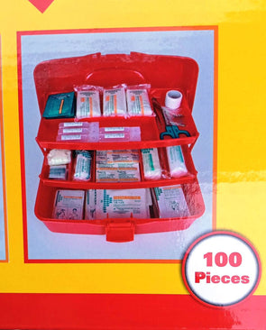 First Aid Kit Workplace - 100 Pieces