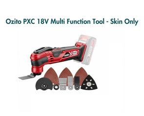 Ozito PXC 18V Multi Function Tool - Skin Only/Ideal for Cutting, Sanding & Scraping
