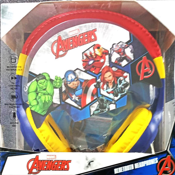 Captain Marvel Bluetooth Kids Headphones with Microphone