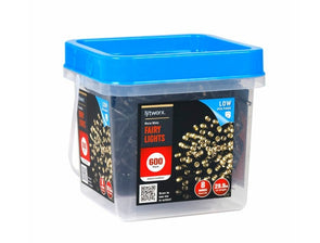 Lytworx 600 LED Warm White Low Voltage Fairy Lights / Indoor & Outdoor