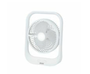 Click 17cm Mini USB Fan with Light - White/ ADF2837WH