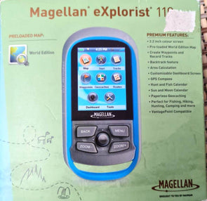 eXplorist 110 2.2"/World Edition Map/Backtrack/Area Calculation/GPS Compass IPX7 - TheITmart