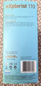 Magellan eXplorist 110 2.2"/World Edition Map/Backtrack/Area Calculation/GPS Compass IPX7