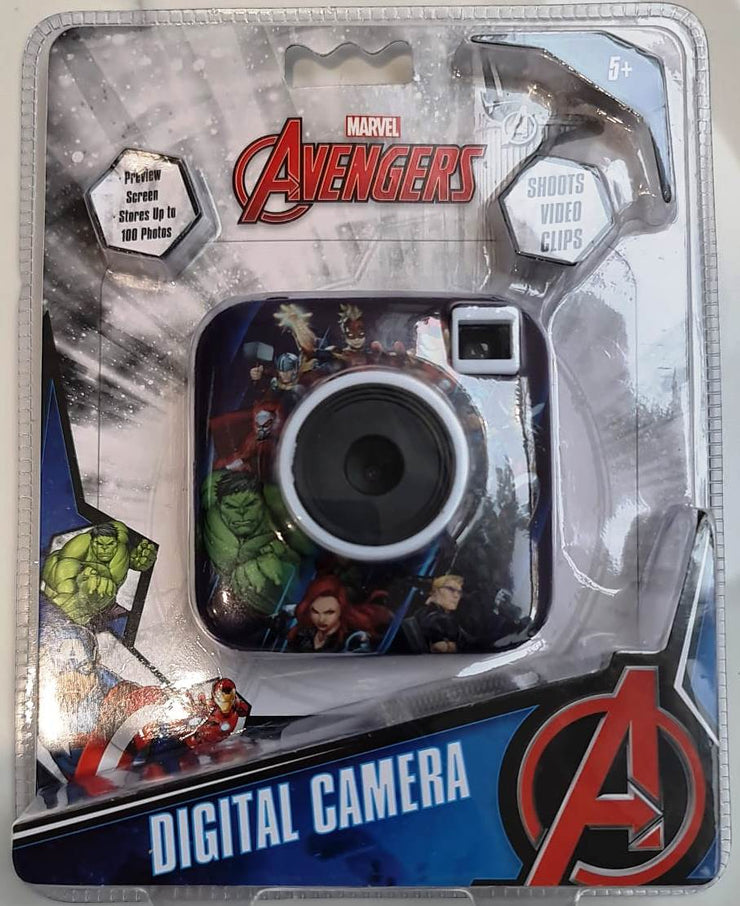 Marvel Avengers Digital Camera/Easy to Use/Video Clips/ Shoot Up to 100 Photos