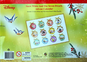 Snow White and The Seven Dwarfs 12 Bauble Advent Calendar