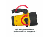 Arlec Dynamo Spotlight LED Torch With Hybrid Rechargeable Battery Power