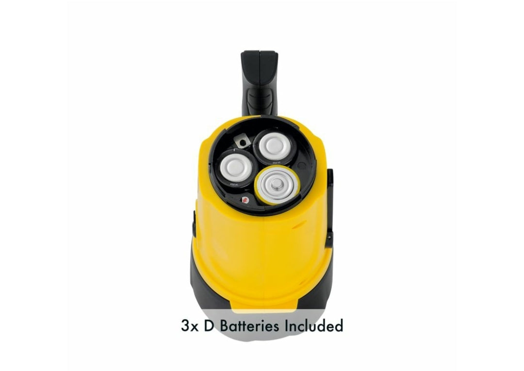 Arlec Dynamo Spotlight LED Torch With Hybrid Rechargeable Battery Power