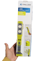 Taller 500lm Rechargeable LED Worklight TL1217COB/Ideal for Auto Repair Use