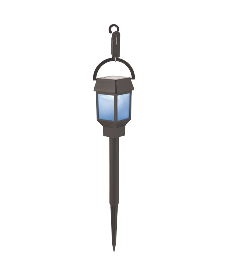 Click 3 in 1 Solar Garden Light CBF0204 - 8 Pack