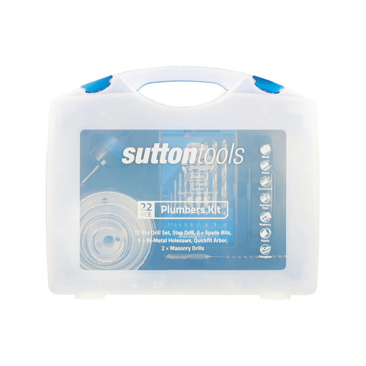 Sutton Tools Plumbers Kit - 22 Piece