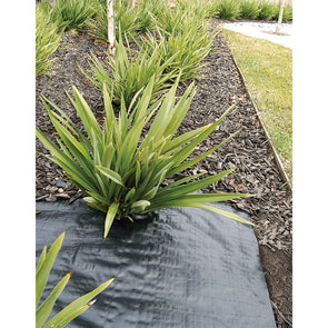 Coolaroo 1.83 x 25m Pre -Packed  Weed Control Mat/Durable Woven Fabric