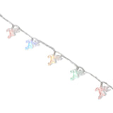 Mirabella Christmas 2.3m Battery Operated 24 LED Reindeer Light Set - Multicolor