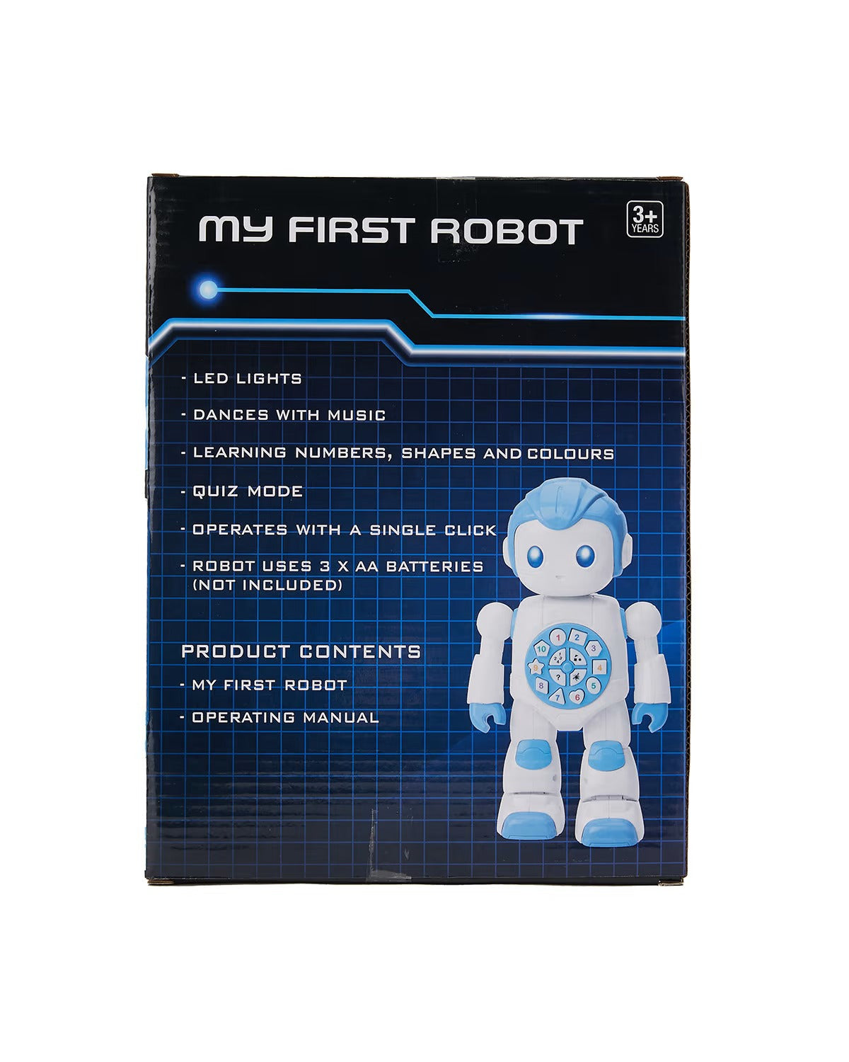 My First Robot Learning Toy /Dances with Music/ Suitable For Ages 3+ Years - TheITmart