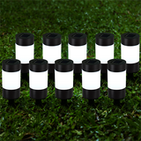 Click Village Solar LED Pathway Bollard - 10 Pack