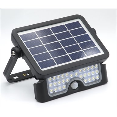 Arlec 5W Integrated Solar Powered Sensor LED Floodlight Waterproof - TheITmart