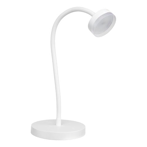 Brilliant White Jerico Desk Lamp Warm White LED Light/ Touch Switch and Dimming