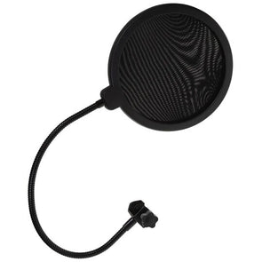 Stadium Black POP Filter / 320mm Flexible gooseneck / Heavy Duty Clamping