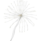 Mirabella Christmas Battery Operated 120 LED Firework Wire Light - Cool White
