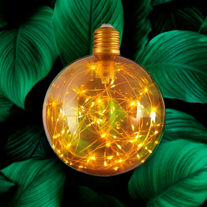 Lytworx 17cm Warm White Battery Operated Hanging Light Bulb