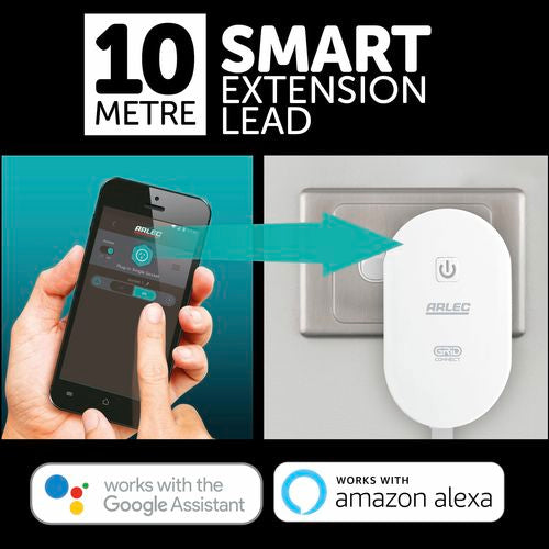 Arlec Grid Connect Smart 10m Extension Lead - White