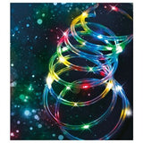 Arlec 10m Coloured Solar Powered Thin LED Rope Light - TheITmart