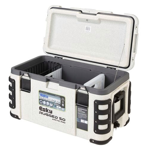 Esky 50L Arctic Pro Rugged Cooler With Accessory Pack - TheITmart