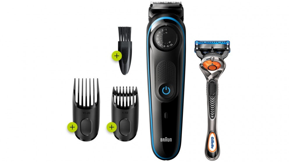 Braun BT3240 Beard Trimmer - Black & Blue