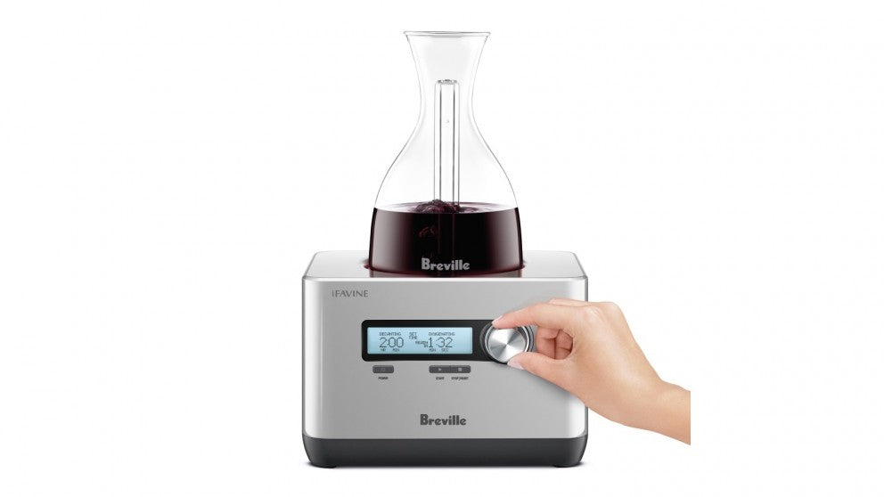 Breville Sommelier Wine Decanter - Silver