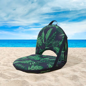Tropical Leaf Cushion Recliner/Perfect for Outdoor Activities