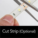 Arlec 1m Warm White Battery Operated LED Sensor Strip Light - TheITmart