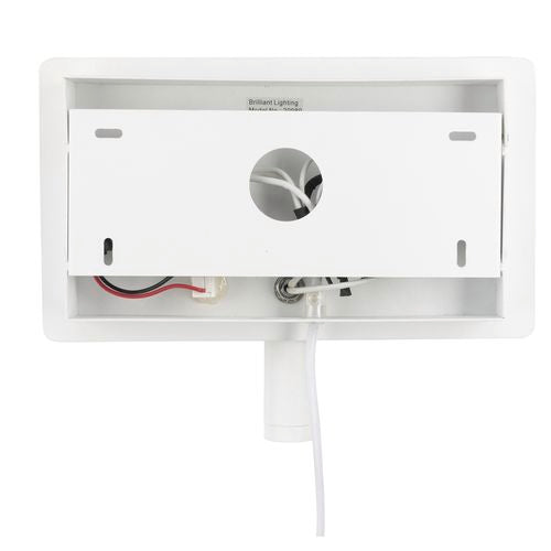 Brilliant White Boyd DIY LED Wall Light Shelf Lamp - 20989/05