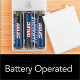 Arlec 1m Warm White Battery Operated LED Sensor Strip Light - TheITmart
