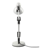 Brilliant XL Grey Flexi Lloyd Desk Lamp/ Cord and Plug with Inline Switch