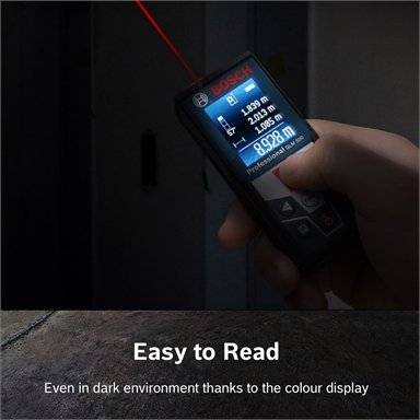 Bosch Blue 50m GLM 500 Distance Measurer With Colour Screen