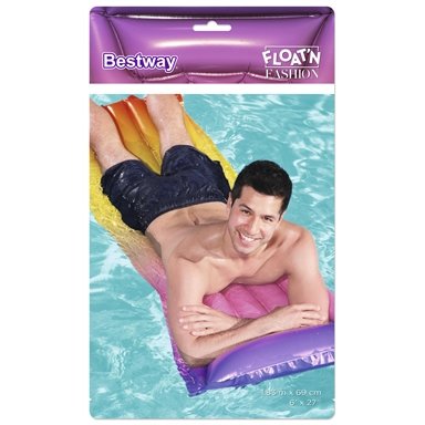 Bestway 183cm Rainbow Inflatable Pool Lounge / Safety valve