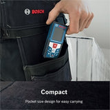 Bosch Blue 50m GLM 500 Distance Measurer With Colour Screen