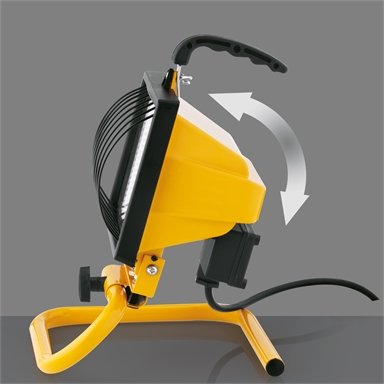 Arlec 500W Portable Halogen Worklight/Weather & Shock Resistant