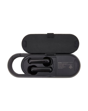 True Wireless Portable Speaker & Earbuds - Black
