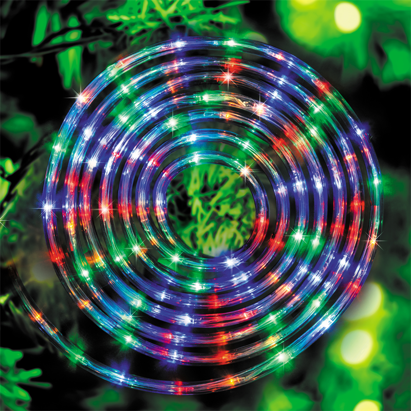 Arlec 50m Low Voltage Multi-Colour 1200 LED Rope Light/8 Functions/Indoor&Outdoor - TheITmart