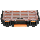 AEG Quickstack Clear Top Organiser with 10 Removable Tubs