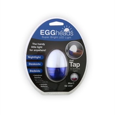 Dats Blue 5 LED Eggheads Nightlight/ Super Bright LED / Auto Timer Function - TheITmart