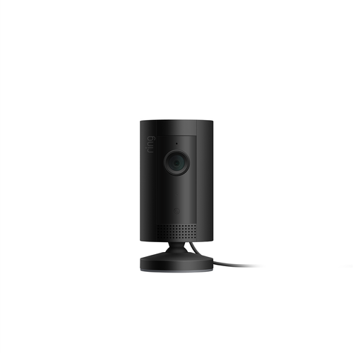 Ring Black Indoor Cam HD Video/Night Vision/Advanced Motion Detection